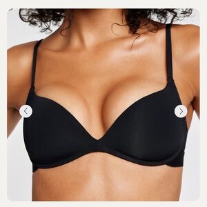 Pepper Zero G Wirefree Lift Up Bra Womens 36A Black